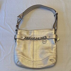 Coach Chain Duffle Crossbody Shoulder Bag